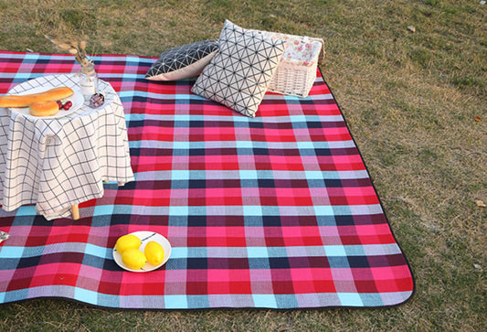 Tapis, nappe de pique-nique imperméable - 200 x 200 cm
